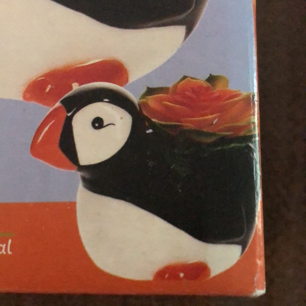 Ceramic Penguin Animal Planter - Picture 8 of 8